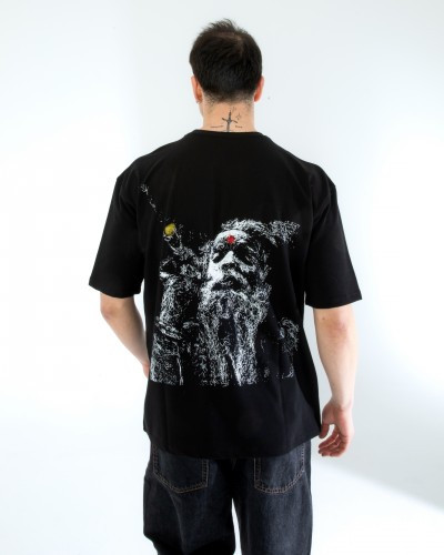 OVERSIZE UNİSEX BASKILI T-SHIRT DOPE OVERSIZE UNİSEX BASKILI T-SHIRT DOPE