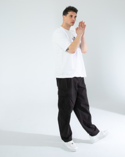 OVERSIZE UNİSEX BASKILI T-SHIRT FEELART WHITE OVERSIZE UNİSEX BASKILI T-SHIRT FEELART WHITE