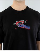 OVERSIZE UNİSEX BASKILI T-SHIRT SWAG