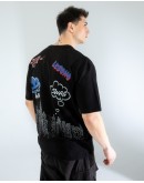 OVERSIZE UNİSEX BASKILI T-SHIRT SWAG