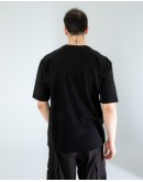 OVERSIZE UNİSEX BASKILI T-SHIRT UNTIL BLACK