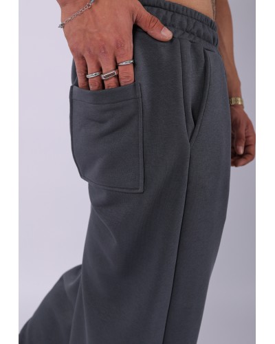 NAKIŞLI BAGGY EŞOFMAN ALTI 3 İPLİK