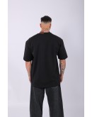 UNISEX ÖZEL TASARIM TERS YAKA OVERSIZE T-SHIRT