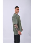 UNISEX ÖZEL TASARIM YIKAMALI OVERSIZE T-SHIRT