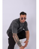 UNISEX ÖZEL YIKAMALI BLİNK 182 OVERSIZE T-SHIRT