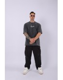 UNISEX ÖZEL YIKAMALI BLİNK 182 OVERSIZE T-SHIRT