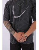 UNISEX ÖZEL YIKAMALI OVERSIZE T-SHIRT